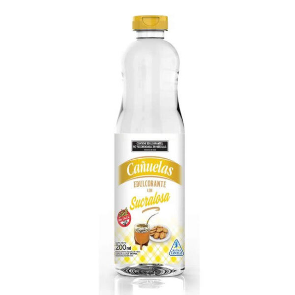 Edulcorante Cañuelas con Sucralosa x 200ml - Pack x 6 U