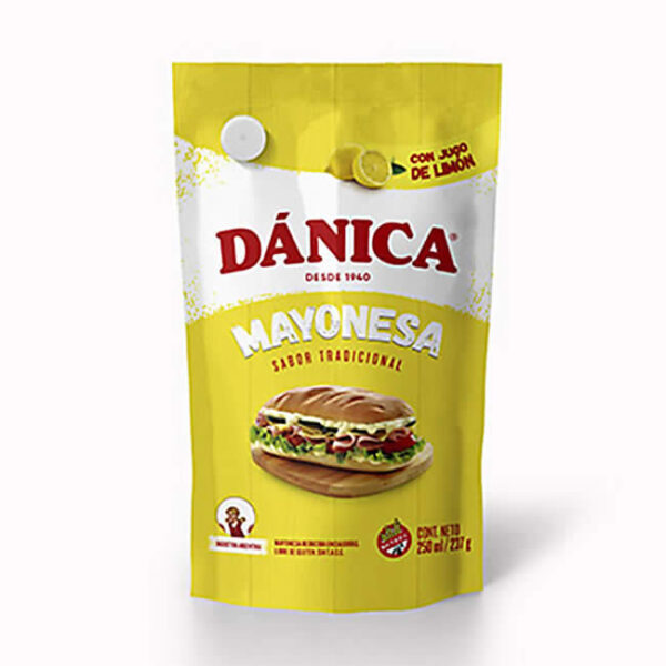 Mayonesa Dánica Doypack X 250Cc