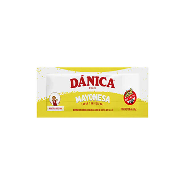 Mayonesa Dánica Mini Sachet X 8Cc X 192 U