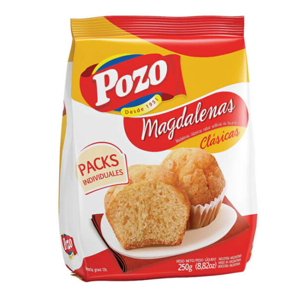 Magdalenas Clasicas Pozo X 220Grs X 10 U