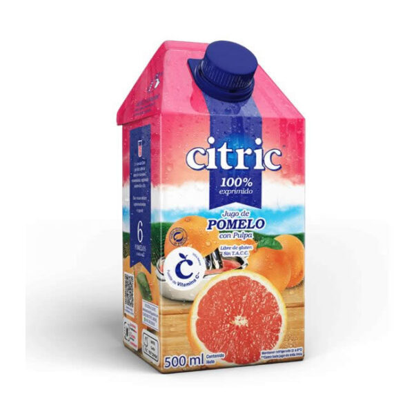Jugo De Pomelo 100% Exprimido Citric X 500ml