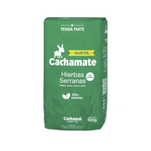 Yerba Mate Cachamate Hierbas Serranas c/Cedrón X 500 Grs – Pack X 6U