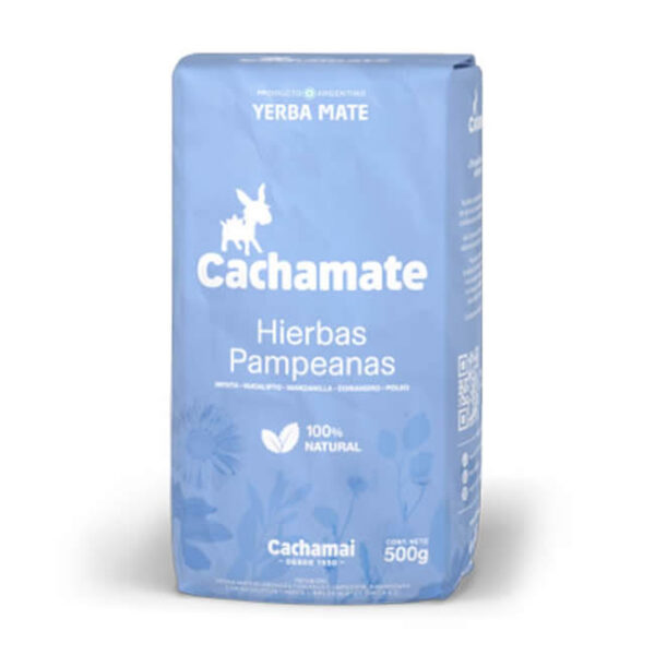 Yerba Mate Cachamate Hierbas Pampeanas X 500 Grs - Pack X 6U