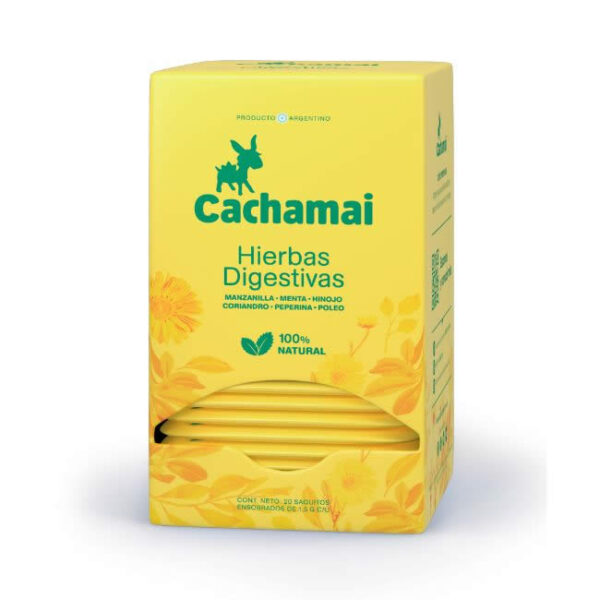 Té Cachamai Amarillo x 20 saquitos x 6U