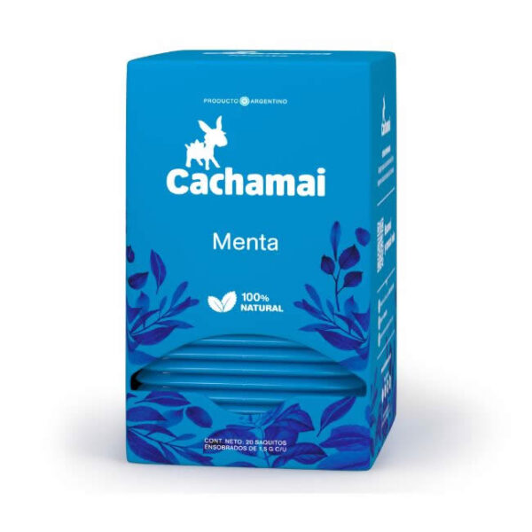 Té Cachamai Menta x 20 saquitos x 6U