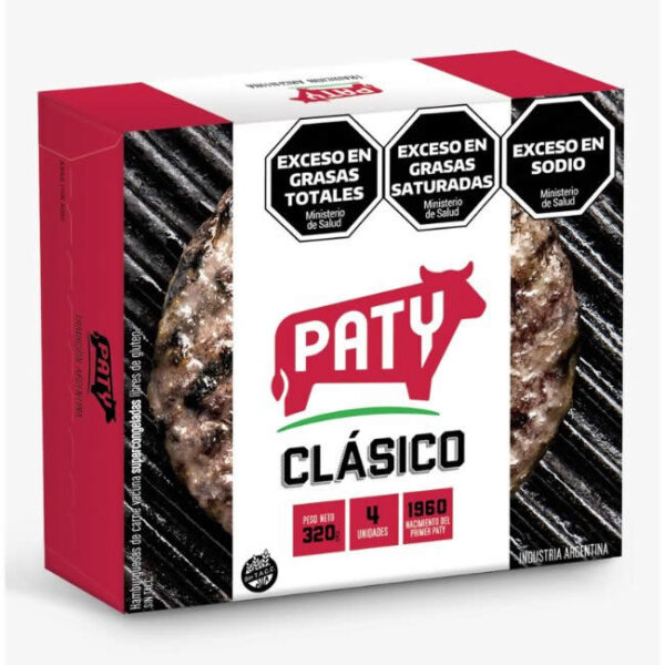 Hamburguesas Paty Clasico X4U