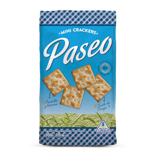 Galletitas Paseo Crackers X 300Grs