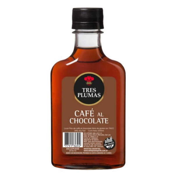 Petaca Café al Chocolate x 200 ml Pack x 12