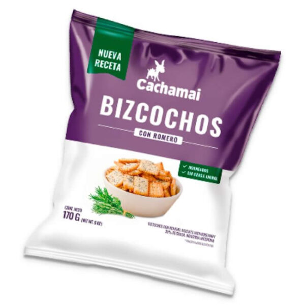 Bizcochos Cachamai con Romero x 170 grs