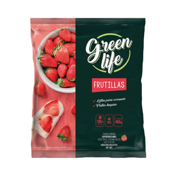 Frutillas Green Life X 400 Grs