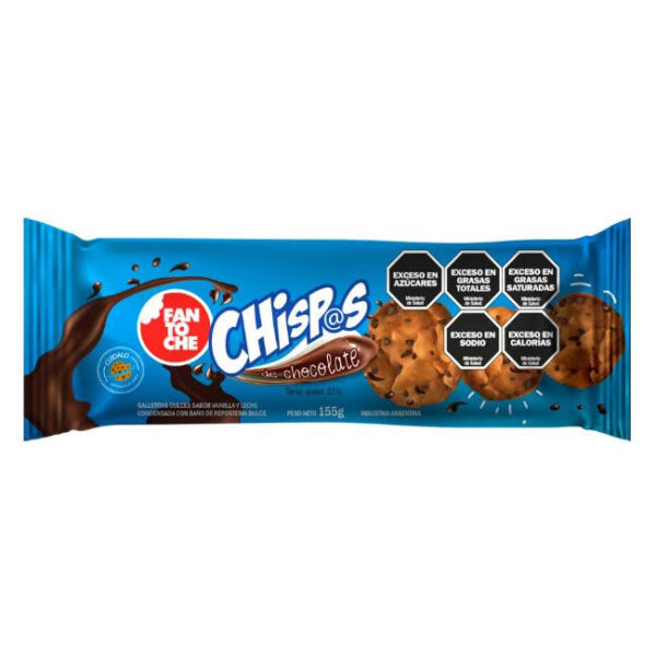 Galletitas Tubo Chispas Fantoche x 155 grs