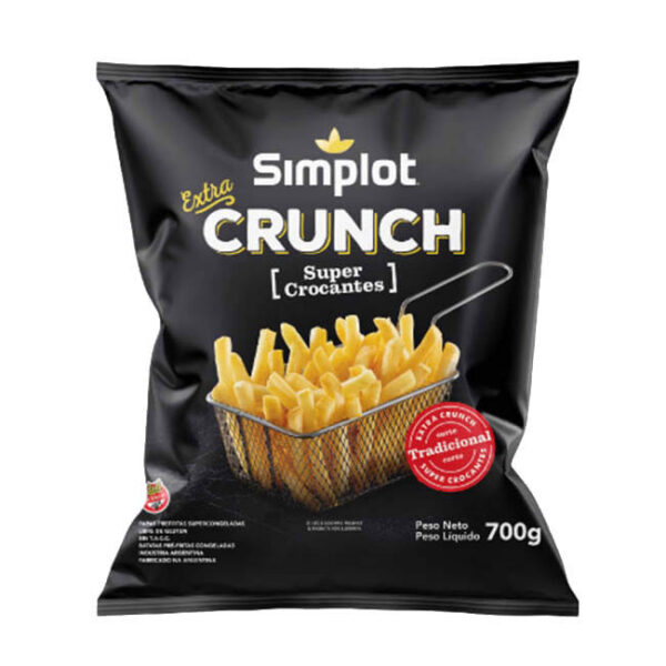 Papas Simplot Extra Crunch  Corte Tradicional X 700 Grs