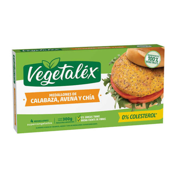 Medallones De Calabaza Vegetalex X 4U