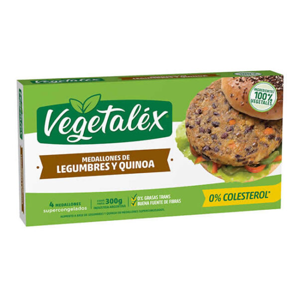 Medallones De Legumbres Vegetalex X 4U