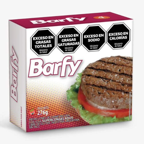 Medallones De Carne Barfy X 4U