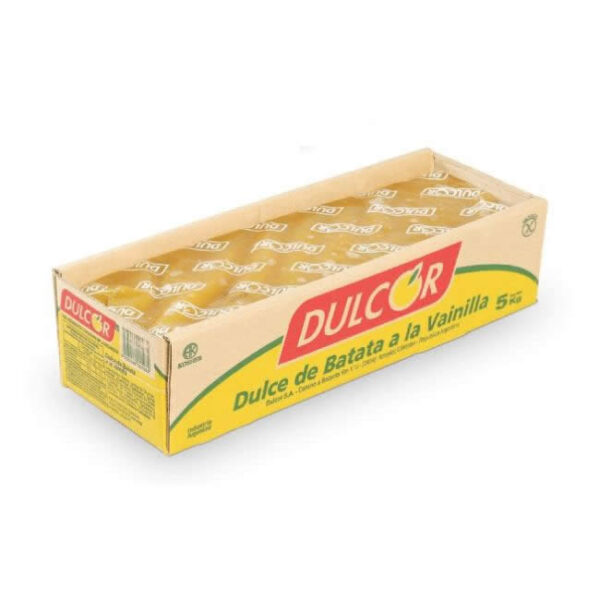 Dulce de Batata Dulcor - Cajón x 5 kg