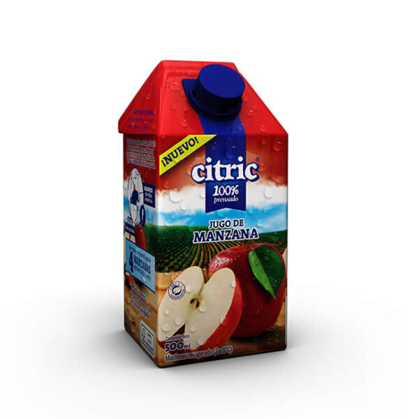 Jugo De Manzana 100% Prensado Citric X500Ml