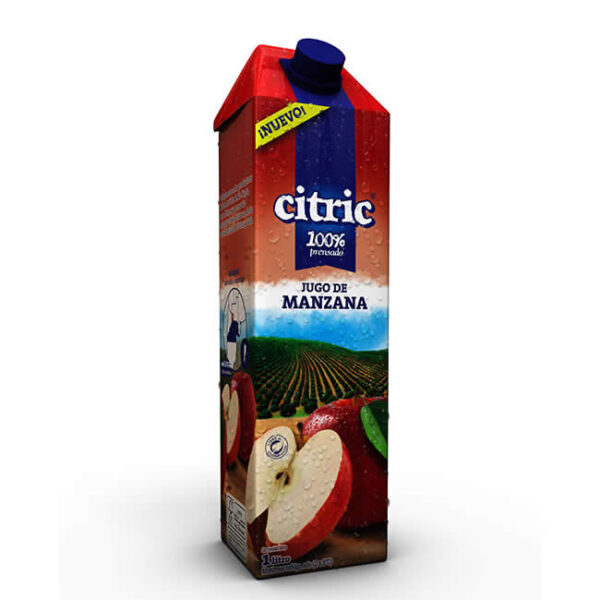 Jugo De Manzana 100% Prensado Citric X1L