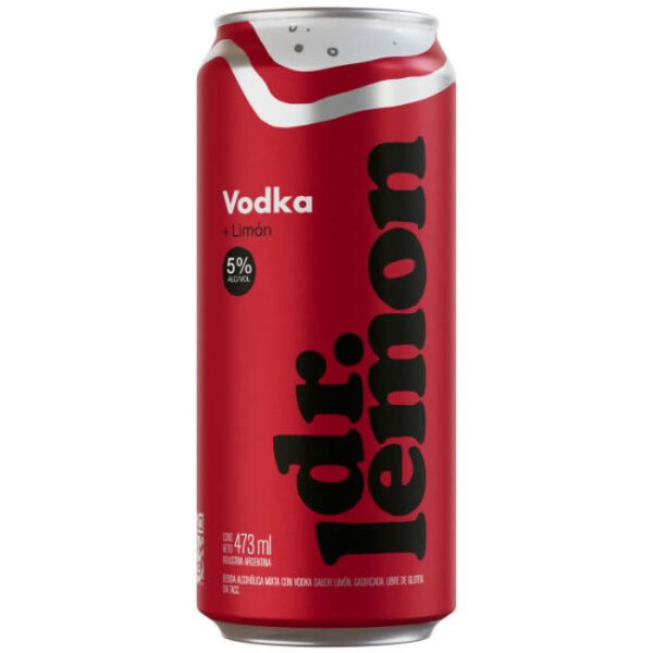 Aperitivo Dr. Lemon Vodka - Lata x 473ml x 6U