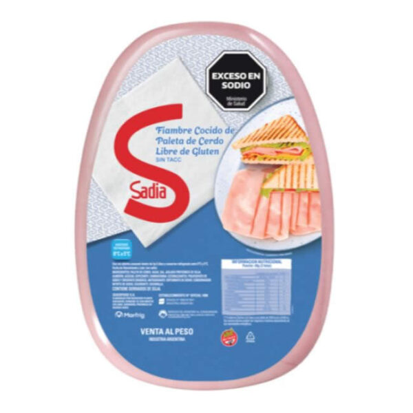 Paleta de Cerdo Libre de Gluten Sadia - Venta por Peso no Fraccionado