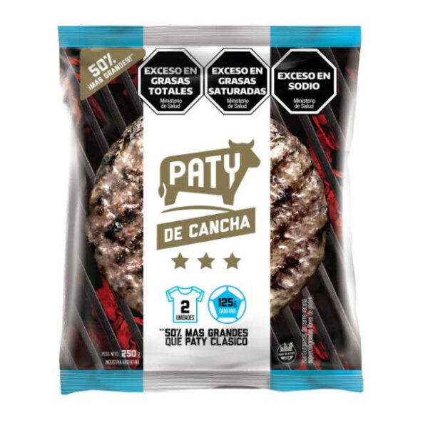 Hamburguesas Paty De Cancha Flow x 2U