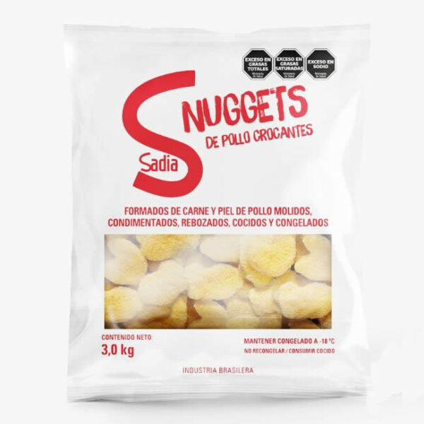 Nuggets De Pollo Rebozados Sadia x 3K