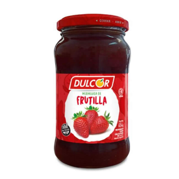 Mermelada Frutilla Dulcor x 494 grs - Pack x 6 U