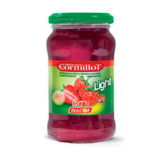 Mermelada Frutilla Light Dr. Cormillot x 390 grs- Pack x 6 U
