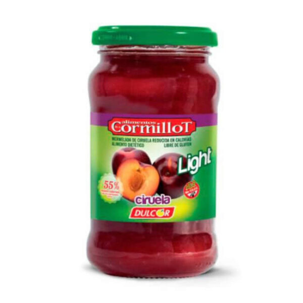 Mermelada Ciruela Light Dr. Cormillot x 390 grs - Pack x 6 U