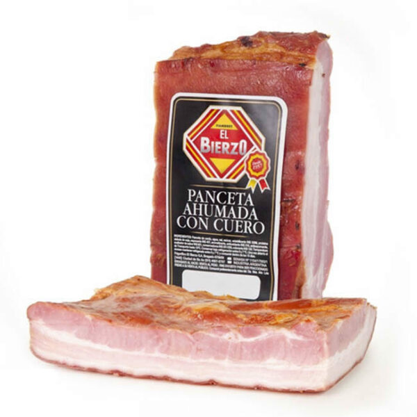 Panceta Ahumada Con Cuero El Bierzo-Venta Por Peso No Fraccionado