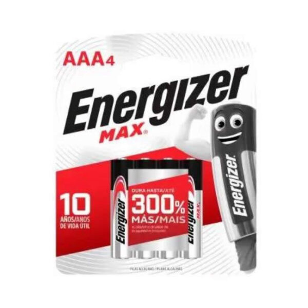 Pilas Energizer AAA Display x 4 - Pack x 10 displays