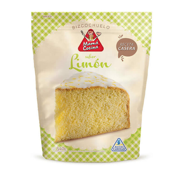 Premezcla Para Bizcochuelo De Limon Mamá Cocina X 540 Grs