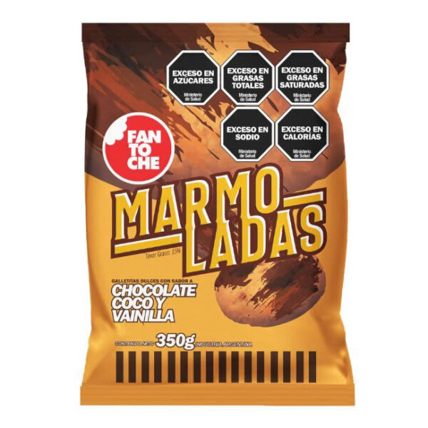 Galletitas Marmoladas Fantoche X350 Grs
