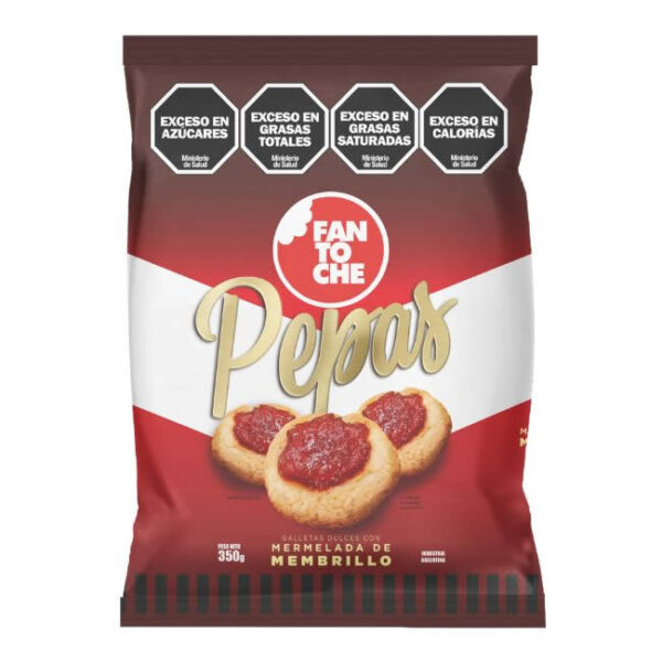 Galletitas Pepas Fantoche X 350 Grs.