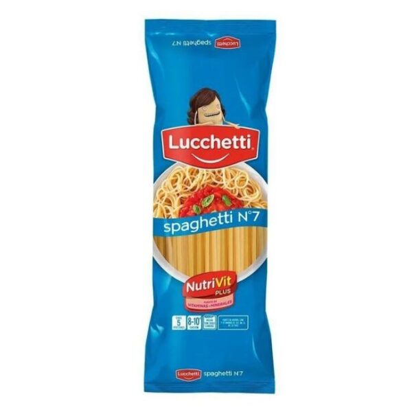 Fideos Spaguetti Lucchetti x 500grs x 20u