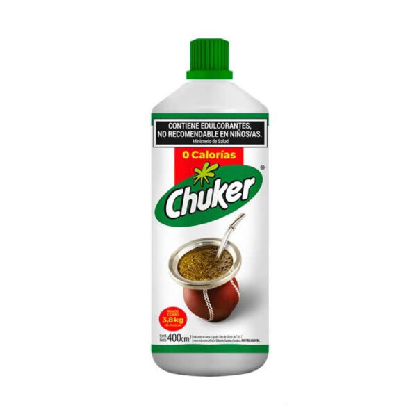 Endulzante Chuker Clásico x 400ml-Pack x 6